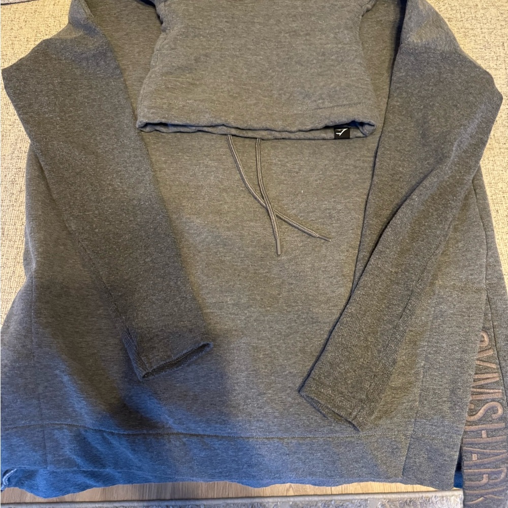 Gymshark Gray Women's High Neck Sweatshirt